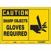 Safety Sign 10 in x 14 in Vinyl