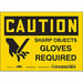 Safety Sign 5 inx7 in Vinyl