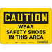 Safety Sign 7 in x 10 in Aluminum