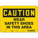 Safety Sign 7 inx10 in Polyethylene