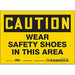 Safety Sign 5 in x 7 in Vinyl