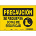 Safety Sign 7 in x 10 in Vinyl