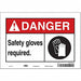 Safety Sign 7 inx10 in Vinyl