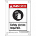 K0621 Safety Sign 7 in x 5 in Polyethylene