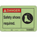 Safety Sign 7 in x 10 in Polyethylene