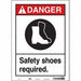 Safety Sign 14 in x 10 in Vinyl