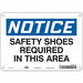 K0667 Safety Sign 7 inx10 in Polyethylene
