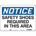 K0667 Safety Sign 10 in x 14 in Polyethylene