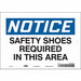 K0667 Safety Sign 7 in x 10 in Vinyl