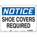 Safety Sign 10 in x 14 in Polyethylene