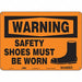 Safety Sign 10 in x 14 in Polyethylene