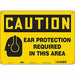 Safety Sign 10 inx14 in Aluminum