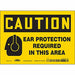 Safety Sign 5 in x 7 in Vinyl