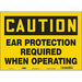 Safety Sign 10 in x 14 in Vinyl
