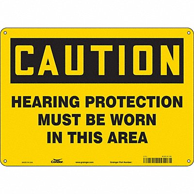 K0282 Safety Sign 10 inx14 in Aluminum