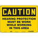 Safety Sign 10 inx14 in Aluminum