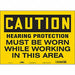 Safety Sign 10 in x 14 in Vinyl