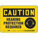 Safety Sign 5 in x 7 in Aluminum