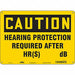 Safety Sign 10 in x 14 in Polyethylene