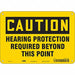 Safety Sign 7 in x 10 in Aluminum