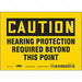 Safety Sign 5 inx7 in Vinyl