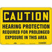 Safety Sign 10 inx14 in Polyethylene