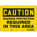 Safety Sign 7 in x 10 in Aluminum