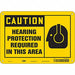 Safety Sign 7 in x 10 in Aluminum