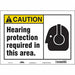 Safety Sign 10 in x 14 in Vinyl