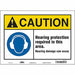 Safety Sign 10 in x 14 in Vinyl