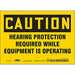 Safety Sign 5 inx7 in Vinyl