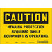 Safety Sign 7 inx10 in Vinyl
