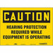 Safety Sign 10 inx14 in Vinyl