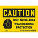 Safety Sign 3 1/2 inx5 in Vinyl