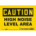 Safety Sign 3 1/2 inx5 in Vinyl