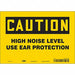Safety Sign 7 in x 10 in Vinyl