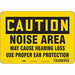 Safety Sign 7 in x 10 in Aluminum