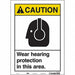 Safety Sign 14 in x 10 in Vinyl