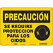 Safety Sign 10 in x 14 in Polyethylene