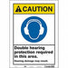 Safety Sign 14 in x 10 in Vinyl