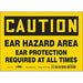 Safety Sign 5 in x 7 in Vinyl