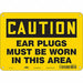 Safety Sign 7 in x 10 in Aluminum
