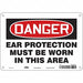 Safety Sign 7 in x 10 in Aluminum