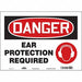 Safety Sign 10 in x 14 in Vinyl