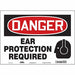 Safety Sign 10 in x 14 in Vinyl