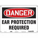 Safety Sign 10 in x 14 in Aluminum