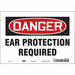 Safety Sign 7 in x 10 in Vinyl