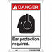 Safety Sign 10 in x 7 in Aluminum