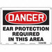 Safety Sign 10 inx14 in Polyethylene