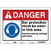 Safety Sign 10 inx14 in Vinyl